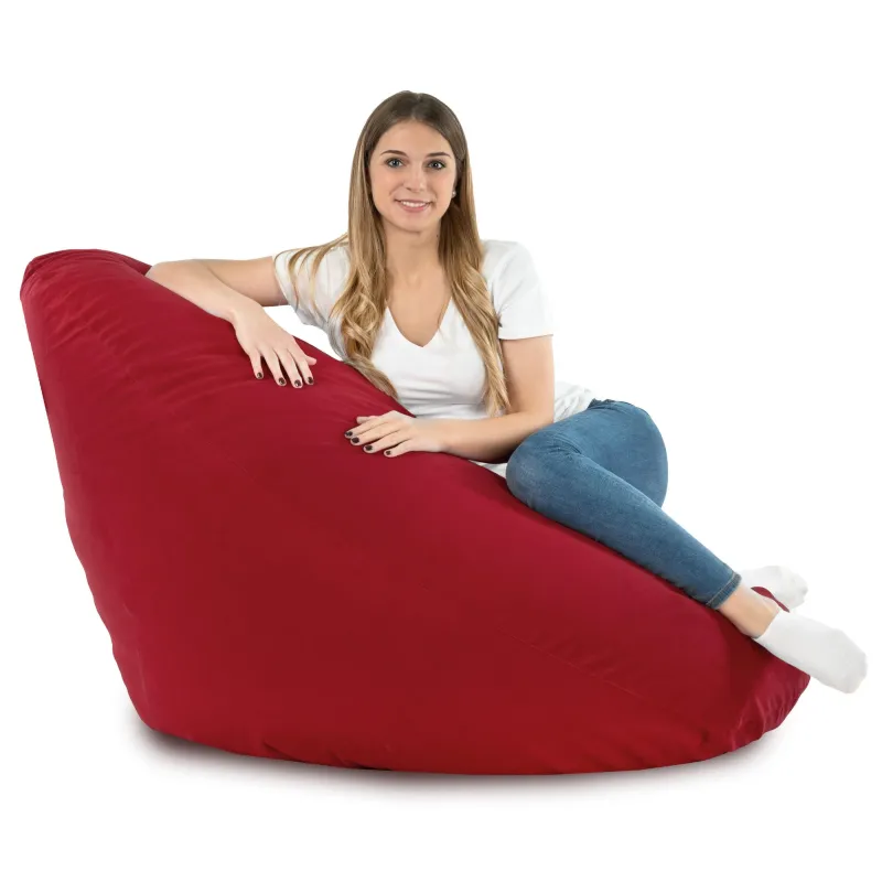 Drop XXL Highback Bean Bag Chair - Soft Velvet – view 52