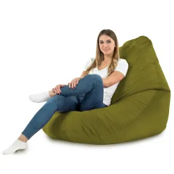 Drop XXL Highback Bean Bag Chair - Soft Velvet – view 33
