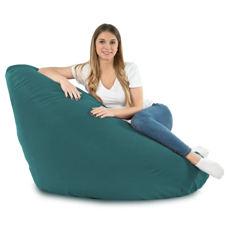 Drop XXL Highback Bean Bag Chair - Soft Velvet – view 54