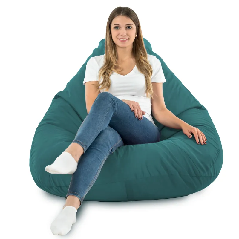 Drop XXL Highback Bean Bag Chair - Soft Velvet – view 74
