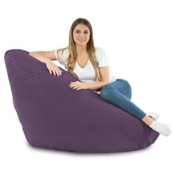 Drop XXL Highback Bean Bag Chair - Soft Velvet – view 55