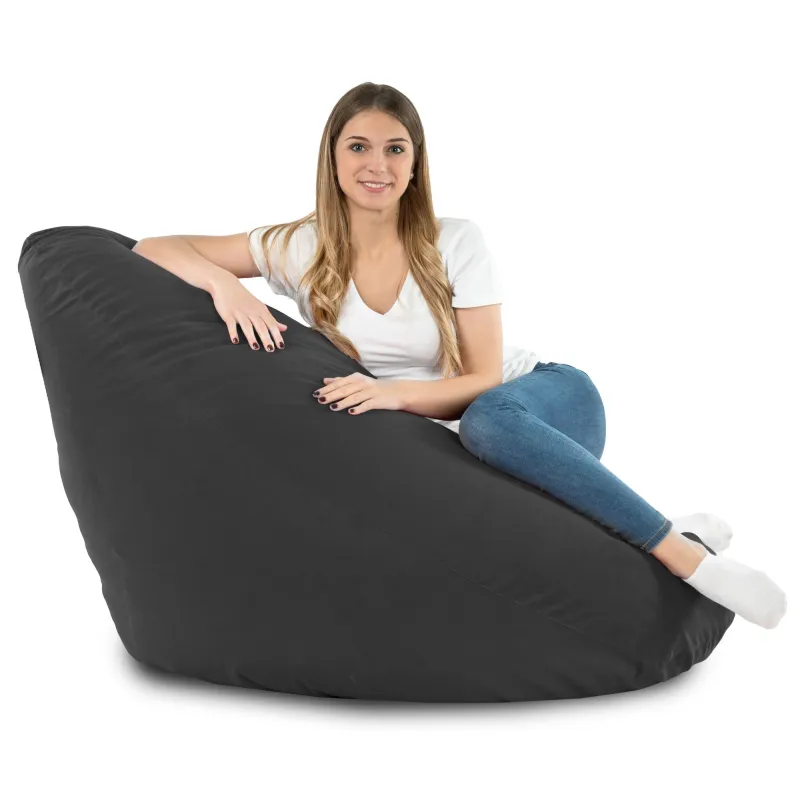Drop XXL Highback Bean Bag Chair - Soft Velvet – view 57