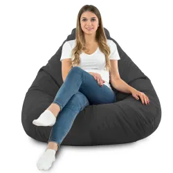 Drop XXL Highback Bean Bag Chair - Soft Velvet – view 77