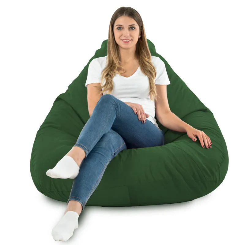Drop XXL Highback Bean Bag Chair - Soft Velvet – view 79