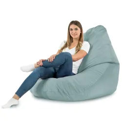 Drop XXL Highback Bean Bag Chair - Soft Velvet – view 23