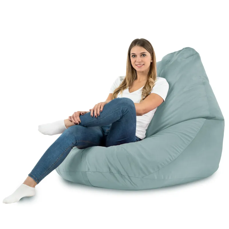 Drop XXL Highback Bean Bag Chair - Soft Velvet – view 23