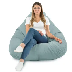 Drop XXL Highback Bean Bag Chair - Soft Velvet – view 63