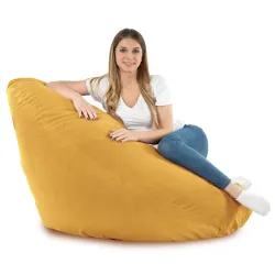 Drop XXL Highback Bean Bag Chair - Soft Velvet – view 44