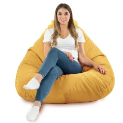 Drop XXL Highback Bean Bag Chair - Soft Velvet – view 64
