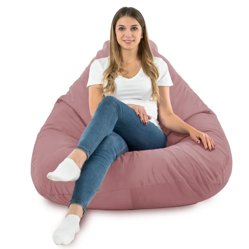 Drop XXL Highback Bean Bag Chair - Soft Velvet – view 65