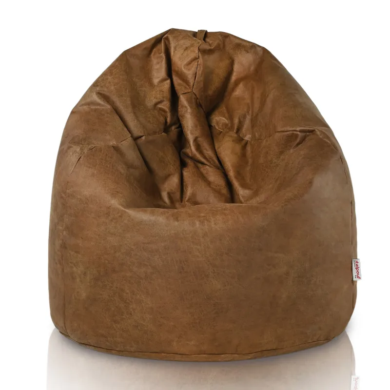 Giant Adult Bean Bag Chair XXL - Premium Genuine Leather – view 3