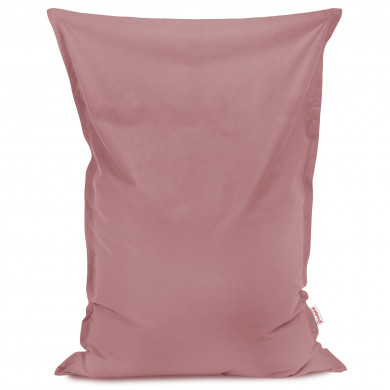 Pastel pink bean bag giant pillow velvet