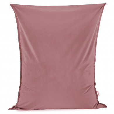 Pastel pink bean bag giant pillow XXL velvet
