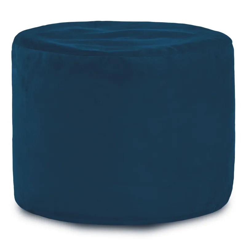 Round Cylinder Pouffe - Soft Velvet – view 11