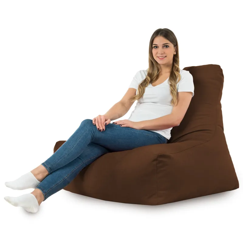 Bali Bean Bag Chair with Backrest - Soft Velvet – view 31