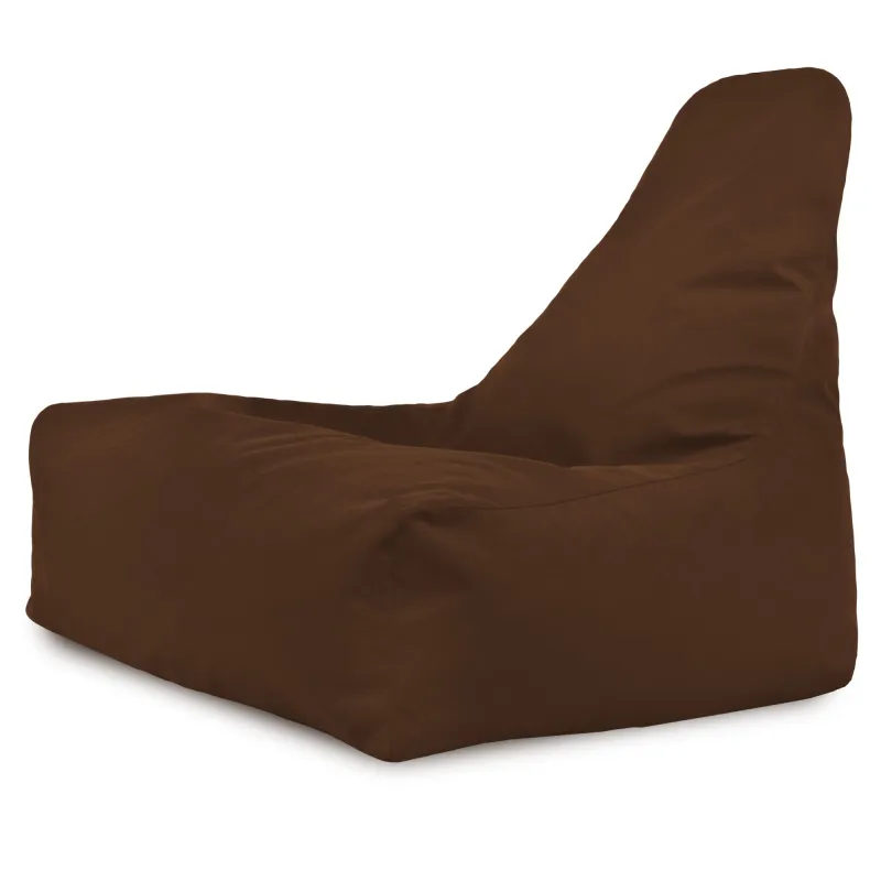Bali Bean Bag Chair with Backrest - Soft Velvet