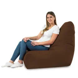 Bali Bean Bag Chair with Backrest - Soft Velvet – view 46