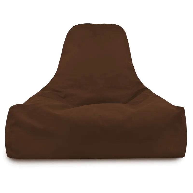 Bali Bean Bag Chair with Backrest - Soft Velvet – view 16