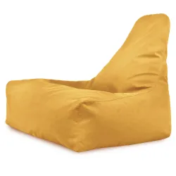 Bali Bean Bag Chair with Backrest - Soft Velvet