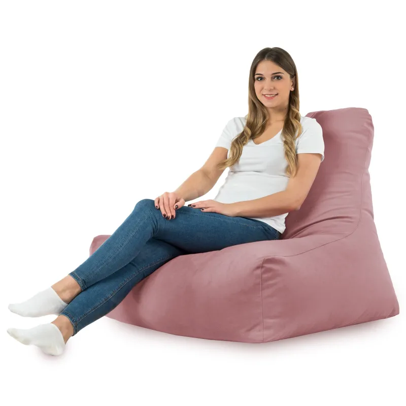 Bali Bean Bag Chair with Backrest - Soft Velvet – view 33