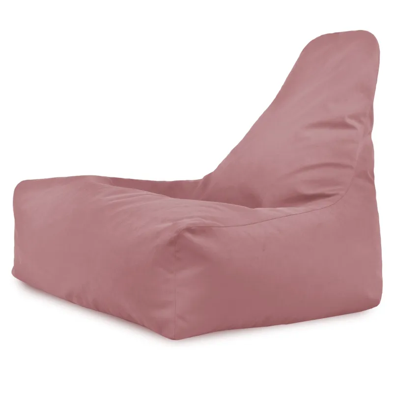 Bali Bean Bag Chair with Backrest - Soft Velvet – view 3