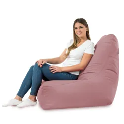 Bali Bean Bag Chair with Backrest - Soft Velvet – view 48