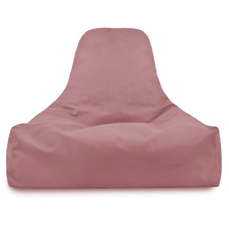 Bali Bean Bag Chair with Backrest - Soft Velvet – view 18