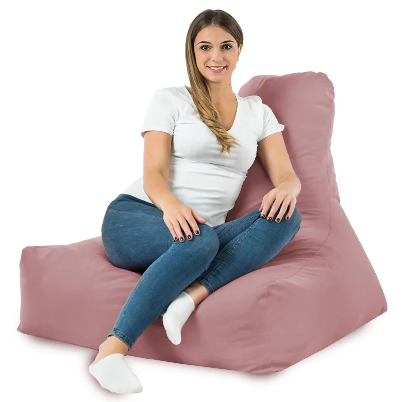 Bali Bean Bag Chair with Backrest - Soft Velvet – view 78