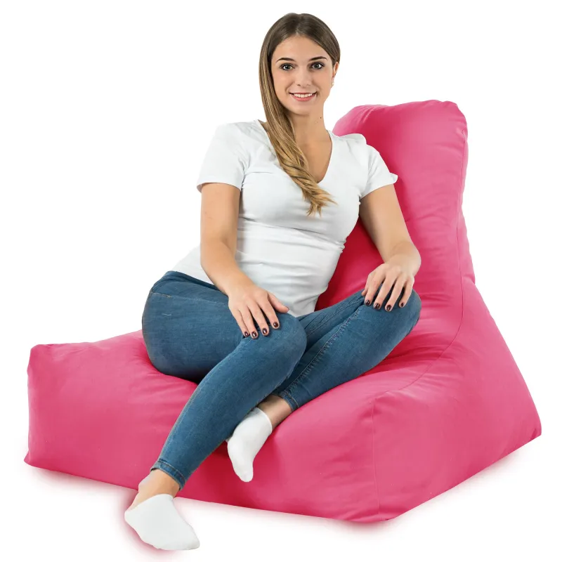 Bali Bean Bag Chair with Backrest - Soft Velvet – view 79