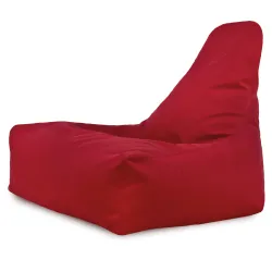 Bali Bean Bag Chair with Backrest - Soft Velvet
