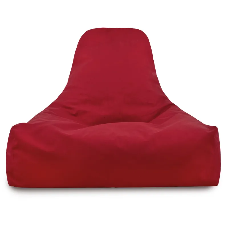Bali Bean Bag Chair with Backrest - Soft Velvet – view 20