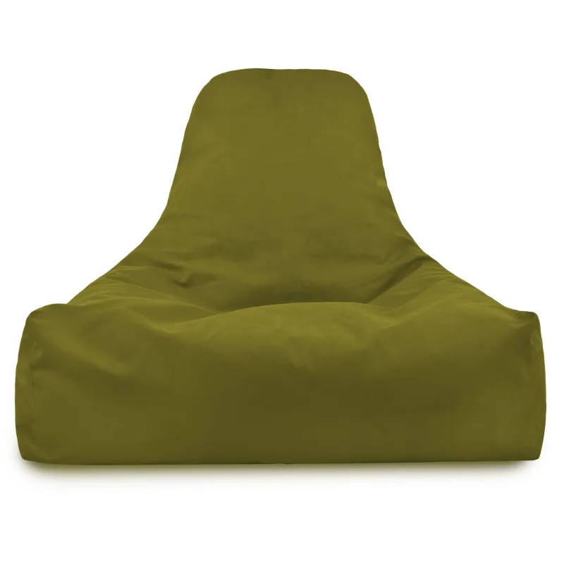 Bali Bean Bag Chair with Backrest - Soft Velvet – view 21