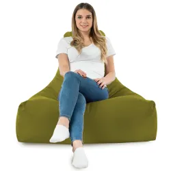 Bali Bean Bag Chair with Backrest - Soft Velvet – view 66