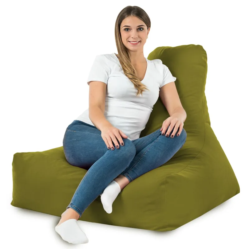 Bali Bean Bag Chair with Backrest - Soft Velvet – view 81