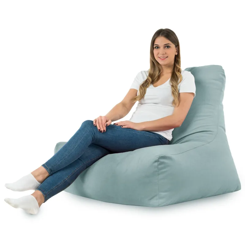 Bali Bean Bag Chair with Backrest - Soft Velvet – view 38