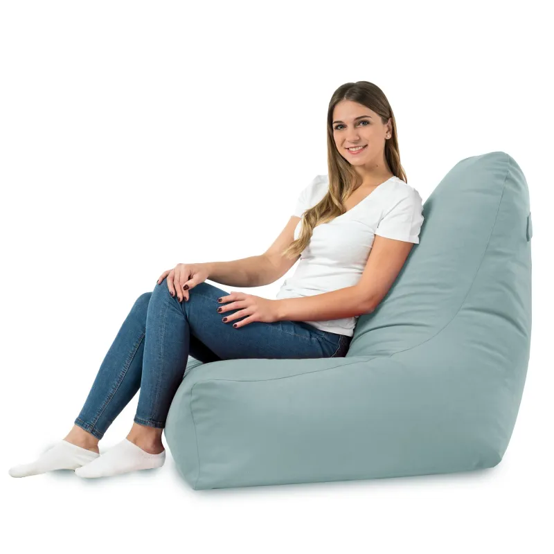 Bali Bean Bag Chair with Backrest - Soft Velvet – view 53