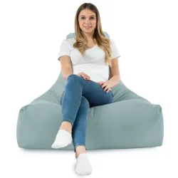 Bali Bean Bag Chair with Backrest - Soft Velvet – view 68