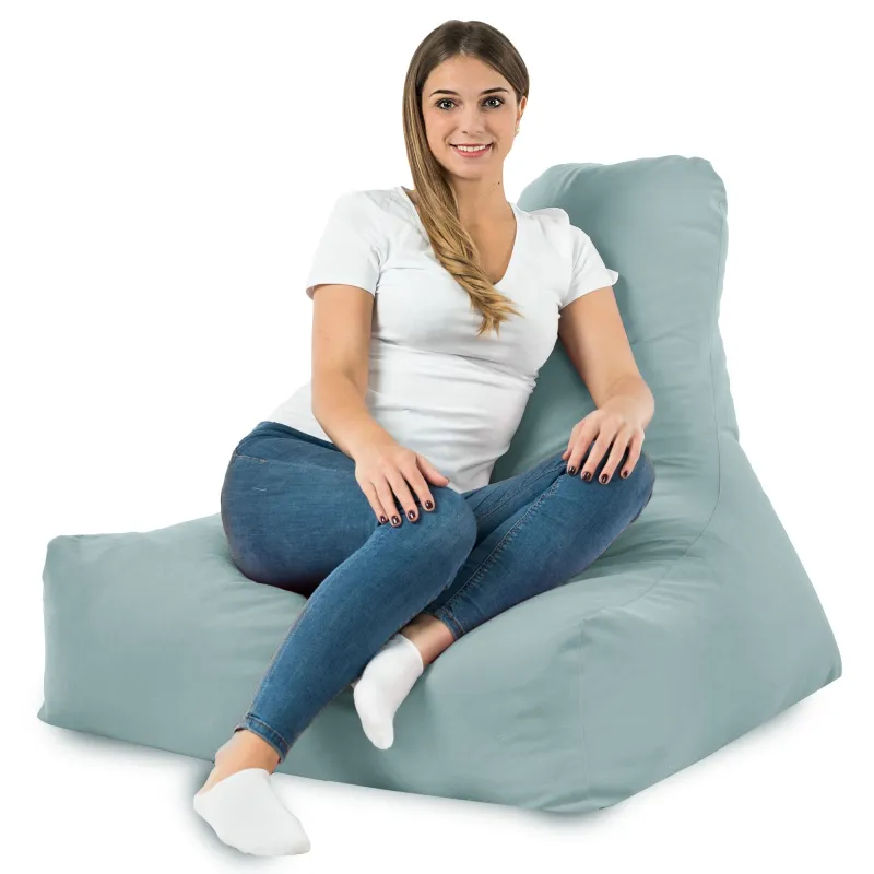Bali Bean Bag Chair with Backrest - Soft Velvet – view 83