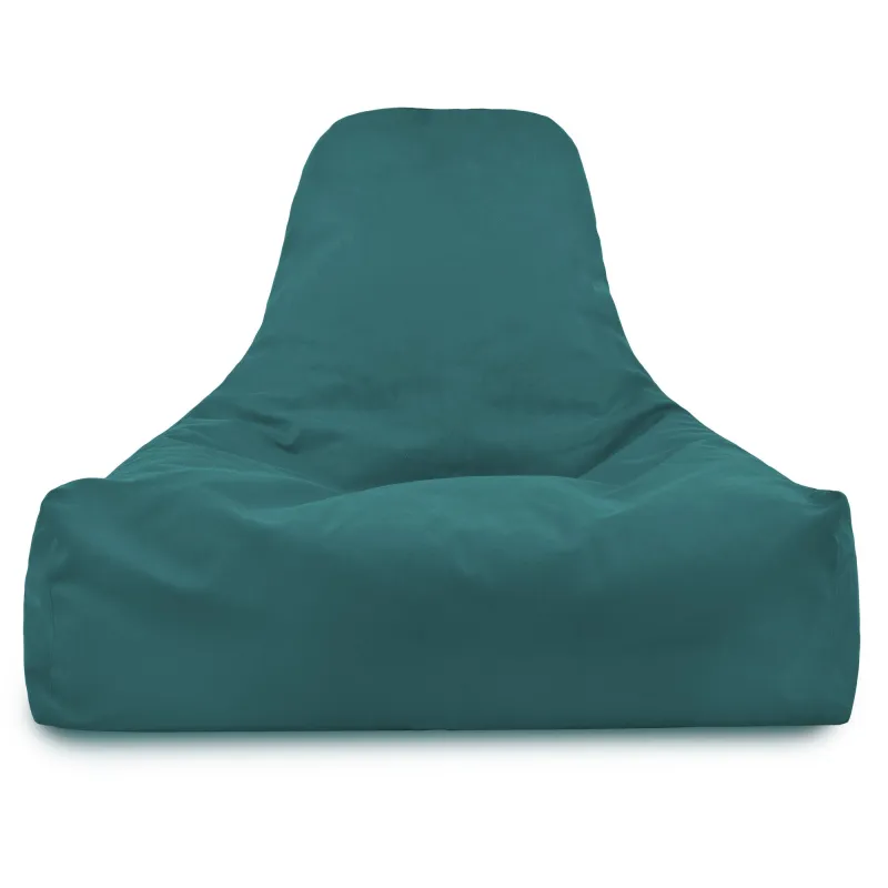 Bali Bean Bag Chair with Backrest - Soft Velvet – view 24