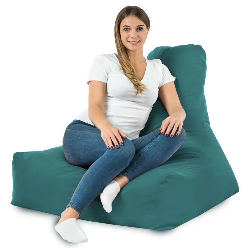 Bali Bean Bag Chair with Backrest - Soft Velvet – view 84