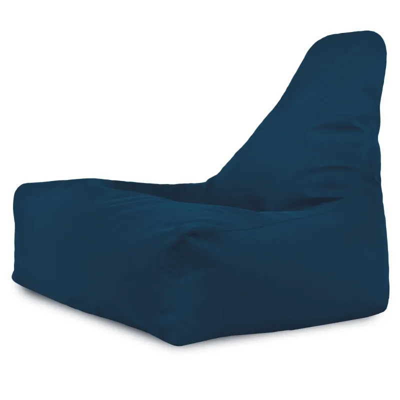 Bali Bean Bag Chair with Backrest - Soft Velvet – view 10