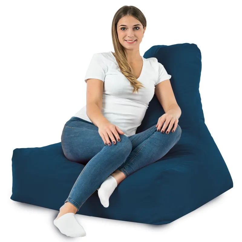 Bali Bean Bag Chair with Backrest - Soft Velvet – view 85