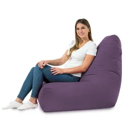 Bali Bean Bag Chair with Backrest - Soft Velvet – view 56