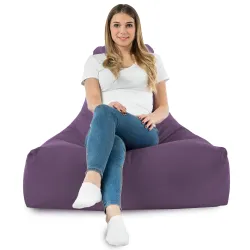 Bali Bean Bag Chair with Backrest - Soft Velvet – view 71