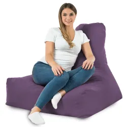 Bali Bean Bag Chair with Backrest - Soft Velvet – view 86