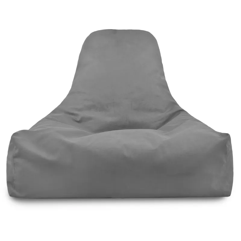Bali Bean Bag Chair with Backrest - Soft Velvet – view 28
