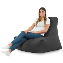 Bali Bean Bag Chair with Backrest - Soft Velvet – view 44