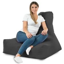 Bali Bean Bag Chair with Backrest - Soft Velvet – view 89