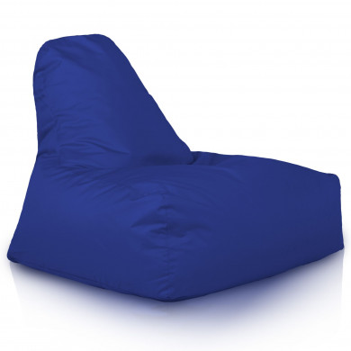 Dark blue bean bag chair bali outdoor