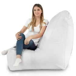 Chic Distinto bean bag chair, perfect for modern garden aesthetics and relaxation